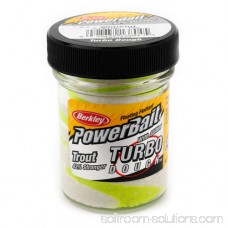 Berkley PowerBait Turbo Dough 1.75 oz Glitter Trout Floating Bait, Chartreuse 553145270